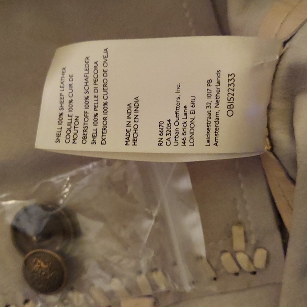 Women's Tan Jacket - Picture 6 of 7